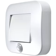   LEDVANCE NIGHTLUX® Hall fehér lámpa, mozgásérzékelővel, dönthető, 3xAAA, 84x73x22 mm