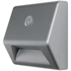 LEDVANCE NIGHTLUX® Stair Silver lámpa, mozgásérzékelővel, 3xAAA, 84x28x73 mm