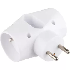 Aljzat Strend Pro, elosztó, fehér, 2x 16 A + 1x 2,5 A