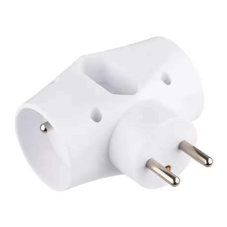 Aljzat Strend Pro, elosztó, fehér, 2x 16 A + 1x 2,5 A