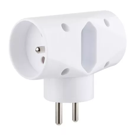 Aljzat Strend Pro, elosztó, fehér, 2x 16 A + 1x 2,5 A