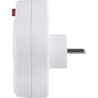 Strend Pro elosztóaljzat, fehér, 2x 16 A, USB A+C, ki/be kapcsolóval