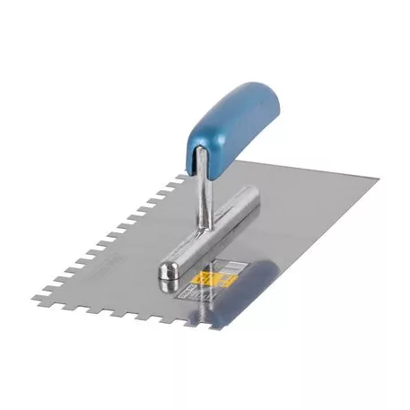 Glettvas 280x130 mm 6 Fogú Fényes Acél