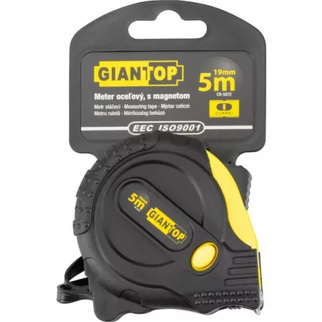 Mérőszalag Giant Cr-87 Ce, 5 m, 19 mm, Mágnes