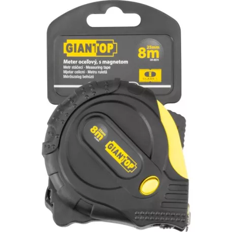 Mérőszalag Giant Cr-87 Ce, 8 m, 26 mm, Mágnes