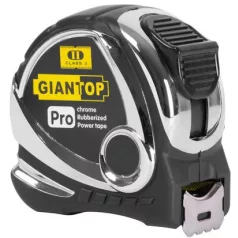 Giant Cr-G44 Mérőszalag, 5 m, 19 mm, Króm /Nejlon