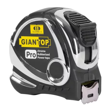Giant Cr-G44 Mérőszalag, 5 m, 19 mm, Króm /Nejlon