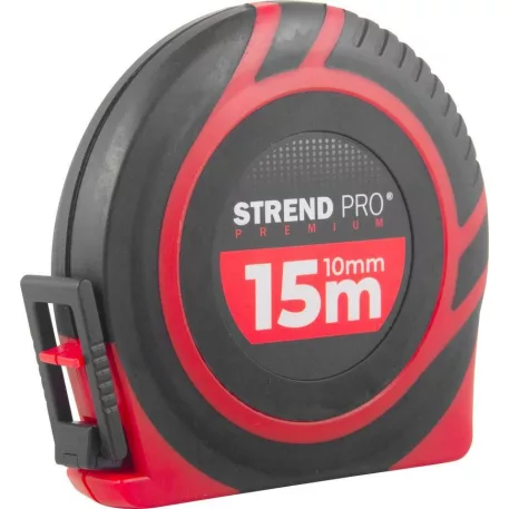 Mérőszalag behúzó Strend Pro Premium LWR1510, 15 m, 10 mm