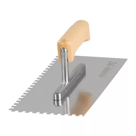 Simító Strend Pro Premium, fanyél, 270 x 130 mm, 6 mm, rozsdamentes acél