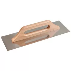   Simító Strend Pro Premium, fanyél, 270 x 130 mm, 0,7 mm,  rozsdamentes acél