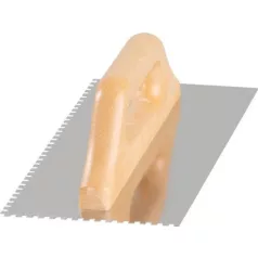   Simító Strend Pro Premium, fanyél, 270 x 130 mm, 4 mm, 0,7 mm,  rozsdamentes acél