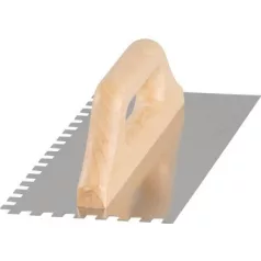   Simító Strend Pro Premium, fanyél, 270 x 130 mm, 8mm, 0,7 mm,  rozsdamentes acél