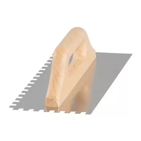 Simító Strend Pro Premium, fanyél, 270 x 130 mm, 8mm, 0,7 mm,  rozsdamentes acél