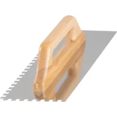   Simító Strend Pro Premium, fanyél, 380 x 130 mm, 8mm, 0,7 mm,  rozsdamentes acél