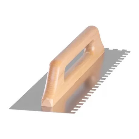 Simító Strend Pro Premium, fanyél, 480 x 130 mm, 10mm, 0,7 mm, rozsdamentes acél