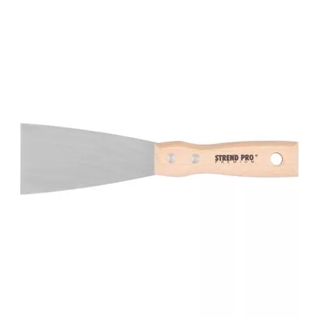 Festékkaparó Strend Pro Premium S295, 060x1,2 mm, Inox, Bükk Fogantyú