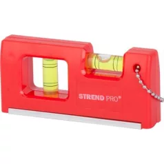   Strend Pro JYC-78B, 100 mm, mini vízszintező, mágnessel, műanyag