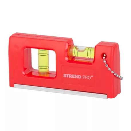 Strend Pro JYC-78B, 100 mm, mini vízszintező, mágnessel, műanyag