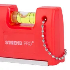   Strend Pro JYC-78B, 100 mm, mini vízszintező, mágnessel, műanyag