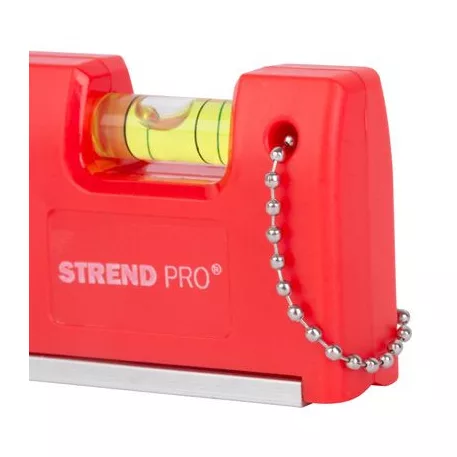 Strend Pro JYC-78B, 100 mm, mini vízszintező, mágnessel, műanyag