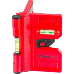   Strend Pro FSB-12 vízmérték, 135 mm,  mágnessel, szögmérővel