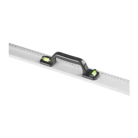 Vonalzó Stred Pro FSC-06, 1000 mm, vízmértékkel, Alu