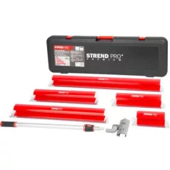  Simító készlet Strend Pro Premium Ergonomic, glettanyagokhoz és gipszvakolatokhoz, 250-1000 mm, 1,05