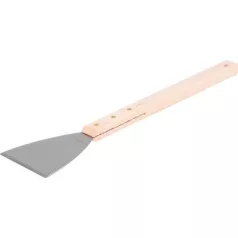 Simító Strend Pro, 10/35 cm, acél, hosszú fa nyéllel
