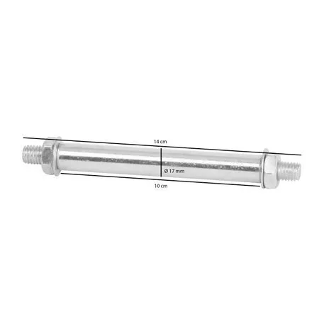 Tengely Fortis, 140/10mm, talicskához, pótalkatrész