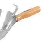 Kőműveskanál Strend Pro, rozsdamentes, fa nyél, 180 mm