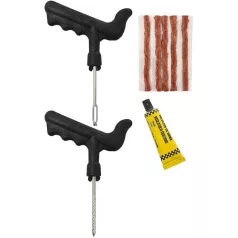   Szett Strend Pro, tömlő nélküli gumiabroncsok javításához, RepairKit, 8 részes