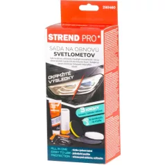   Strend Pro készlet, fényszóró felújításhoz, tisztításhoz, polírozáshoz, 14 részes