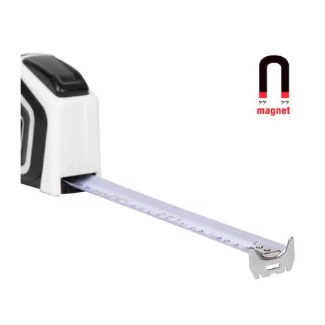 Mérőszalag Strend Pro Premium 3 m, Feltekerhető, Auto Stop, Mágneses