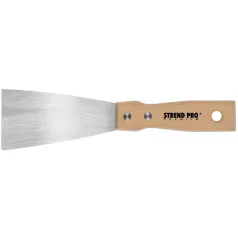   Festékkaparó Strend Pro Premium S295, 030x1,2 mm, Inox, Bükk Fogantyú