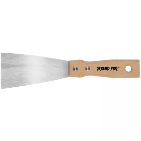Festékkaparó Strend Pro Premium S295, 030x1,2 mm, Inox, Bükk Fogantyú