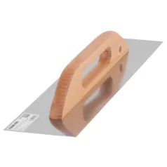   Premium 917 Simító, 580x130x0,7 mm, Fa Fogantyú, Rozsdamentes Acél