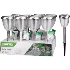 Napelemes Kerti LED Lámpa Baham 385 mm, 2 LED, As, 24 db