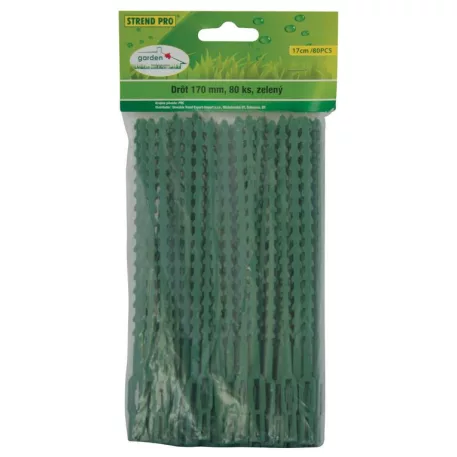 Garden Hg6171-B Gyorskötöző, 170 mm, 80 darab, Zöld