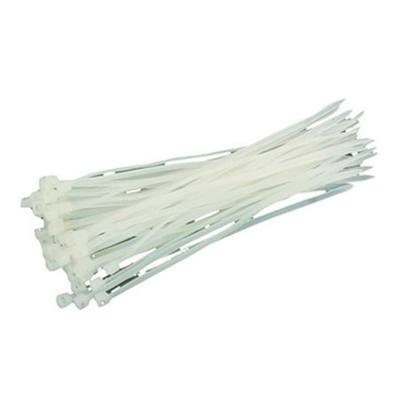Sp+ Gyorskötöző, 200x3,6 mm, 50 db, Fehér, Nylon, Kötő