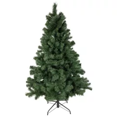 MagicHome Cleo ezüstfenyő, fém állvány, 210 cm