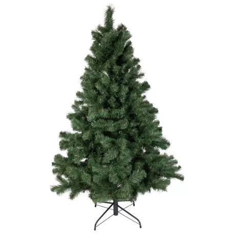 MagicHome Cleo ezüstfenyő, fém állvány, 210 cm