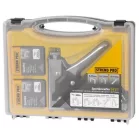 Tűzőgép 4-14 mm Állítható (+ Tűzőgépkapcsok)