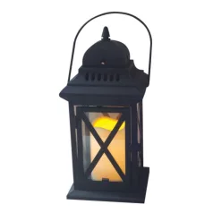 Lámpás Nicehome ml3609, 14x14x30 cm, LED, 3xAAA, Fém