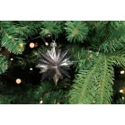 Xmas Hn3 L505206Abs Dísz, 6 darab, Fonott /Ezüst