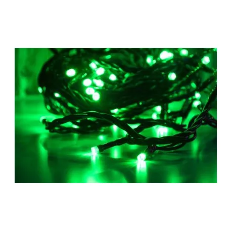 LED fényfüzer MagicHome Orion, 10 m, 100xLED, zöld, 8 funkcií, 230V, interiér