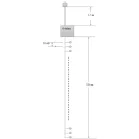 LED fényfüzer MagicHome Orion, 10 m, 100xLED, zöld, 8 funkcií, 230V, interiér
