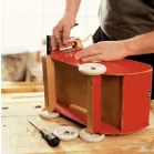 Tűzőgép RAPID R153, kézi, kárpitos, fához, kapcsok 53 típus, 4-8 mm