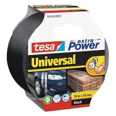   Tesa Extra Power Universal Szalag, Textiles, Ezüst, 50 mm, L-10 m