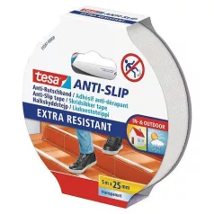   Tesa Anti-Slip Szalag, Csúszásgátló, Átlátszó, 25 mm, L-5 m