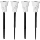 Napelemes Kerti LED Lámpa Sargas 7x35 cm, 2 LED, 1xAAA (4 db)